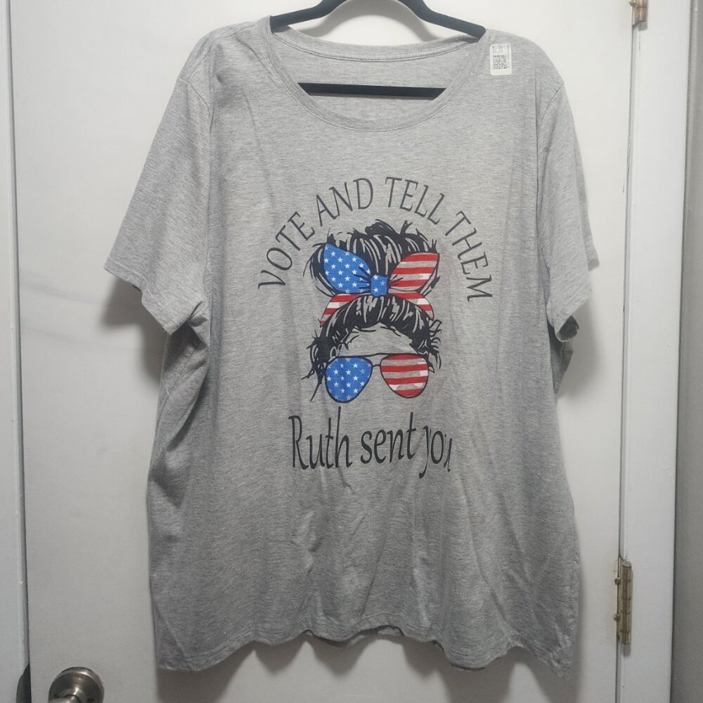 NWOT 3XL Ruth Bader Ginsburg Americana Vote Tee